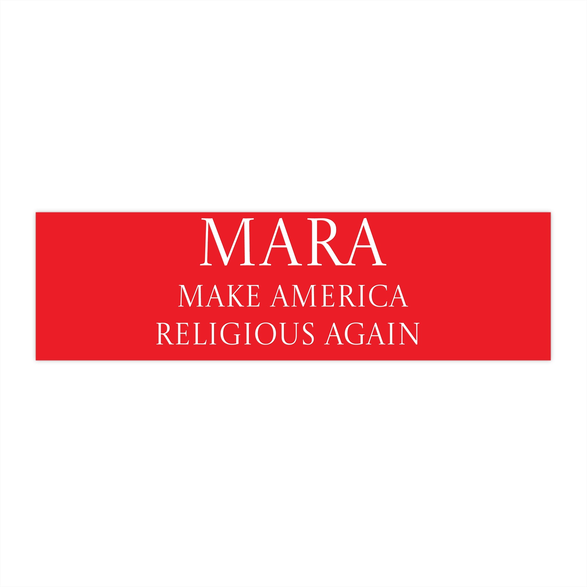 MARA Bumper Sticker